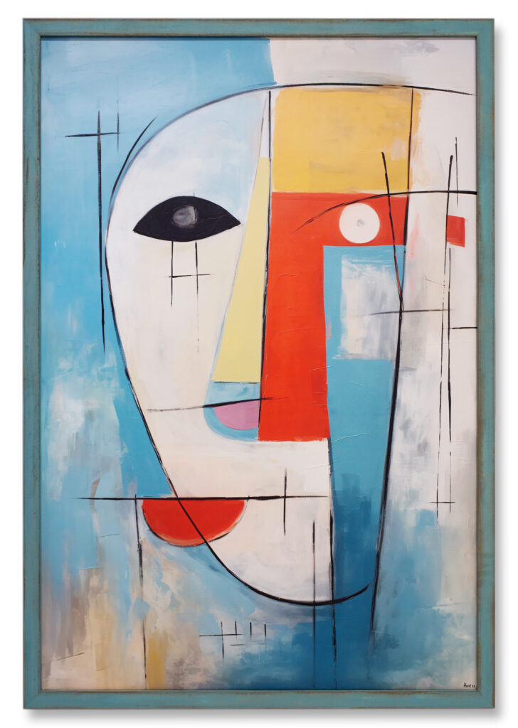 Kunstdruk op canvast, 100x150 cm,